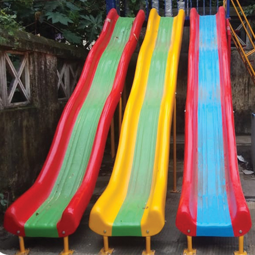 Playground Triple Wave Slides